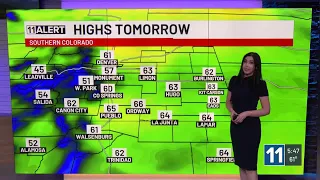 Showers continue Thursday night