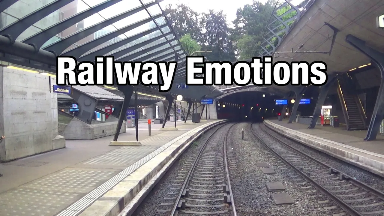 🚆 From the suburbs through the city centre and beyond (Cab Ride Switzerland | S6 Uetikon - Baden)