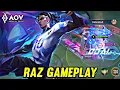 AOV : RAZ GAMEPLAY | IN MID LANE - ARENA OF VALOR LIENQUANMOBILE ROV