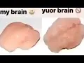 My brain vs your brain meme