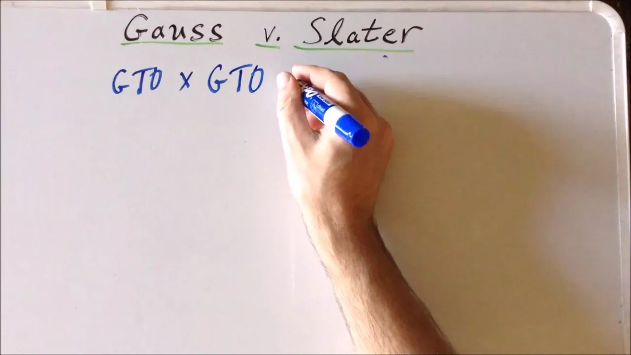 Gauss v. Slater: GTO's and STO's