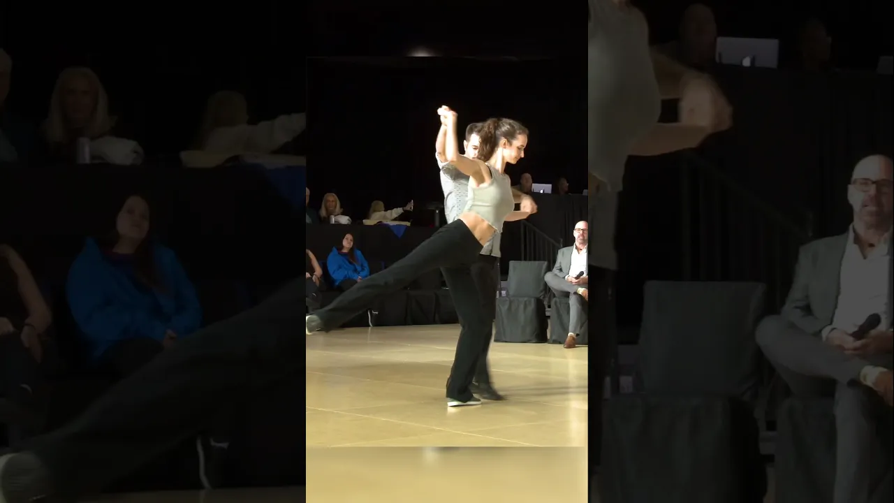 "Hold it...hold it..." 🦵😜 Part 2 with Ben #improv #westcoastswing