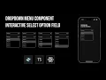 Custom Dropdown in React TypeScript Tailwind CSS Step-by-Step Guide
