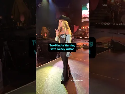 sip a little whiskey, say a little prayer 🥃 don't miss @LaineyWilson on Amazon Music Live TONIGHT!