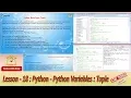 Lesson - 18 Python3