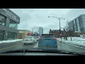 North Halsted St Winter 2021 Chicago illinois