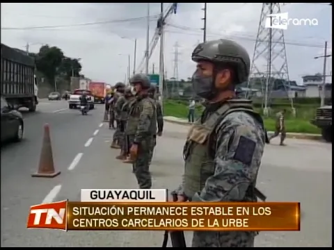 Situación permanece estable en los centros carcelarios de la urbe