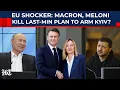 Macron en Meloni bieden Poetin stilletjes een reddingslijn aan? Zelensky slaagt er niet in de bev...