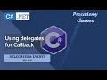 Using Delegate for Callback function C Events Delegates Advance Concepts of C