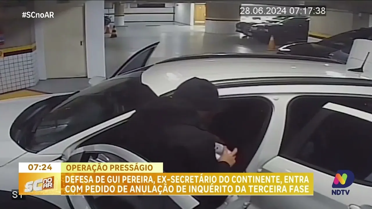 Operação Presságio: defesa de ex-secretário do Continente pede anulação de inquérito