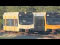 NJ Transit River Line Trains at Riverside NJ