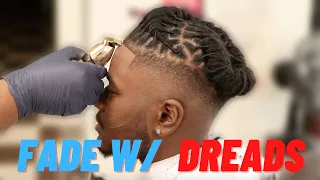 HOW TO BALD FADE WITH DREADS ENHANCED