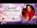 Laurel Myrtle Hayle Celebration of Life