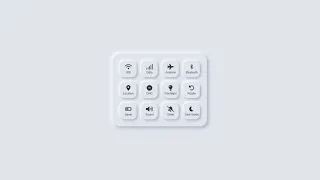 Neumorphic Toggle Button Designs using HTML CSS and Javascript