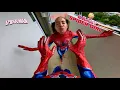 BEST MIX SPIDER-MAN VS CRAZY SPIDER-GIRL IN LOVE ( Funny ParkourPOV Spider-Man)