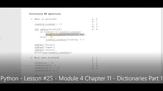 Python - Lesson