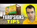 CHEAP Way to Get Mowing Clients Yard Signs Lawn Care Marketing