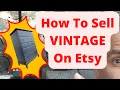 Download Lagu How To Sell VINTAGE On Etsy - The Essential Guide