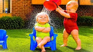 Playtime Editions : Cutest Baby vs Sibling Rivalry Moments - Funny Videos | Gods Laugh