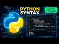 Python Syntax Explained Python Syntax Tutorial for Beginners Learn Python