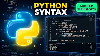 Python Syntax Explained Python Syntax Tutorial for Beginners Learn Python
