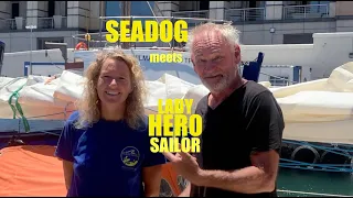 SEADOG MEETS LADY HERO SAILOR