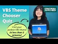 Find Your Perfect VBS Theme in Under 2 Minutes VBS 2026 Chooser Quiz Concordia Supply