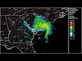 2020 Bertha - Charleston SC WSR-88D Radar Animation 1280x720