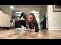 At home volleyball drills Diving practice