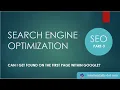Part-3 - SEARCH ENGINE OPTIMIZATION by Solution Cells