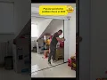 Living room partition door is easy to install