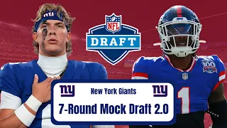 Full 7-Round 2026 New York Giants Mock Draft 2 0 Post Dexter Lawrence Trade