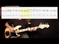Lagu Procol Harum - Whiter Shade Of Pale (bass cover with tabs in video)
