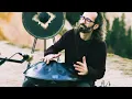Lagu NADAYANA | Inward Spring | Handpan \u0026 GONG @ Rusty Pitt | Headphones for full experience!