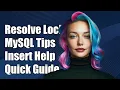 How to Resolve Insert Intention Locks in MySQL A Comprehensive Guide