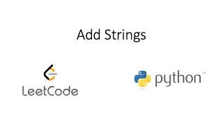 Leetcode - Add Strings Python