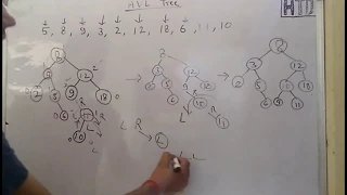 AVL TREE insertion Explanation of AVL Tree