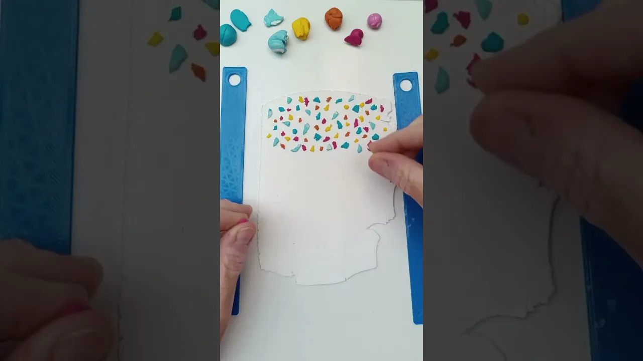 DIY box ~ terrazzotechniek met polymeerklei