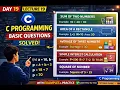 Lecture 19 Basic C Programming Problems Sum Area Average SI Square with code and output