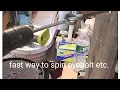 How to Install an Eye Bolt Lag Screw No Socket Needed