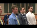COURT 3 men plead guilty to stealing Parma flamingo statue get jail and community service