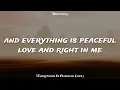 Bon Iver - Everything Is Peaceful Love [Lyrics]