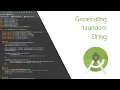 Generate Random String in Android Studio