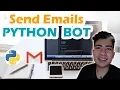 Bot sends emails with Selenium Python - Automating Gmail Science