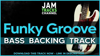 Download Funky Groove Bass Backing Track in Am  (No Bass) MP3