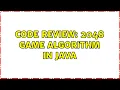 Code Review 2048 Game Algorithm in Java
