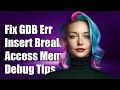 Fixing GDB Error Cannot Insert Breakpoint Access Memory at Address XXX