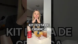 NÃO SEI SE É UMA VÓ OU UMA PREFEITA AMO MUITO 😭❤️ #comendo #kitfesta #marmita #aniversario #coxinha