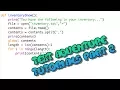 Create your own text adventure - Part 2