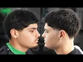 Low Taper Fade Edgar Haircut Using Tomb45 Clippers